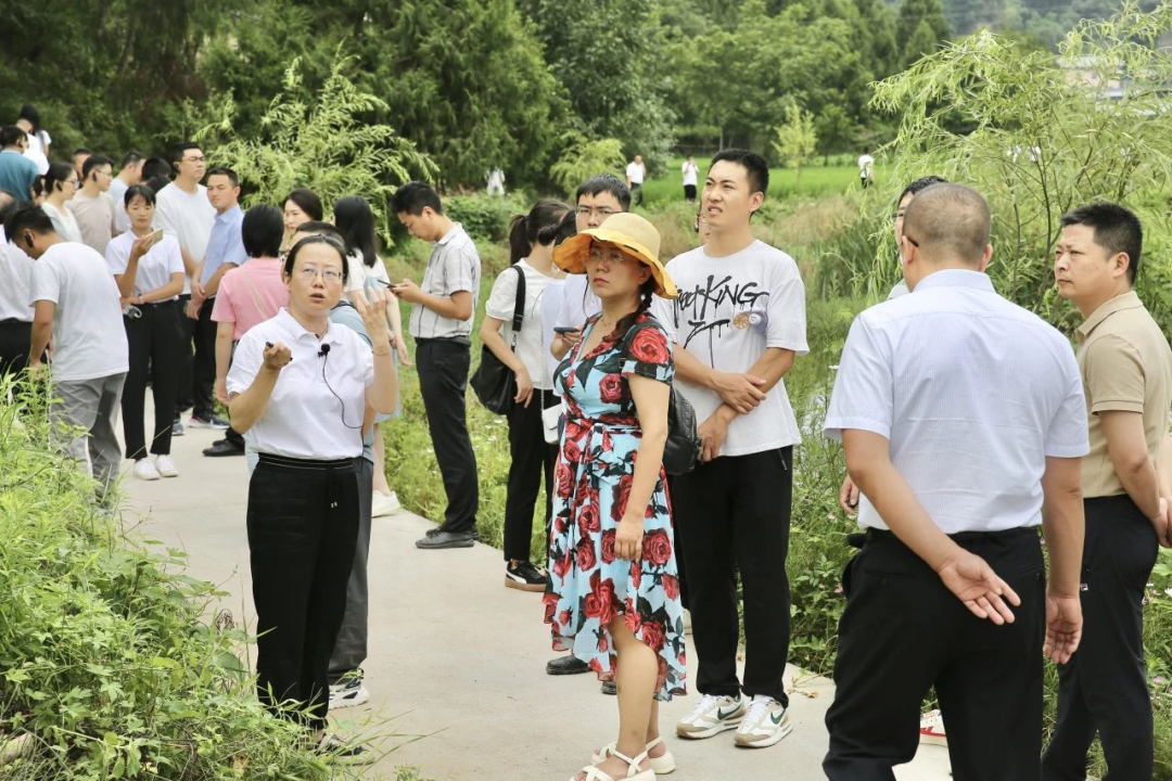 四川省第二期乡村环保人才振兴培训班赴公司旗下苍溪项目参观学习
